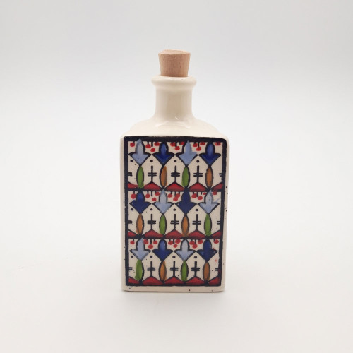 Bouteille d'huile ou de  vinaigre Muscari - Petit Modèle