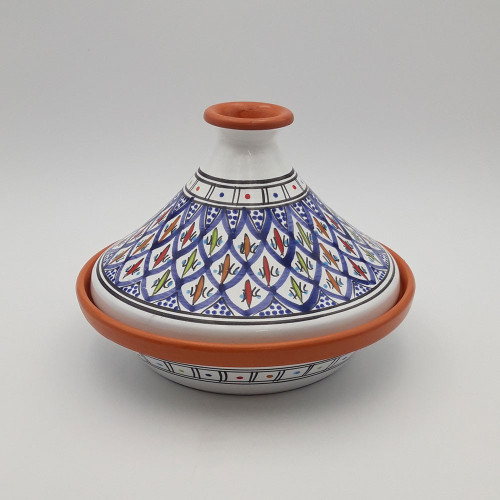 Tajine de cuisson Bakir Bleu - D 27 cm