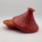Tajine de cuisson Marrakech Rouge - D 27 cm