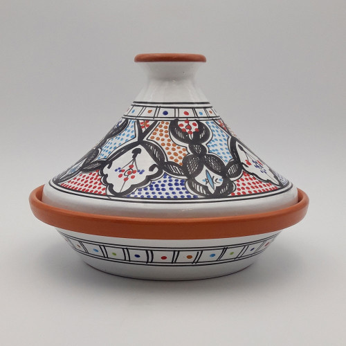 Tajine de cuisson Marocain Color - D 27 cm