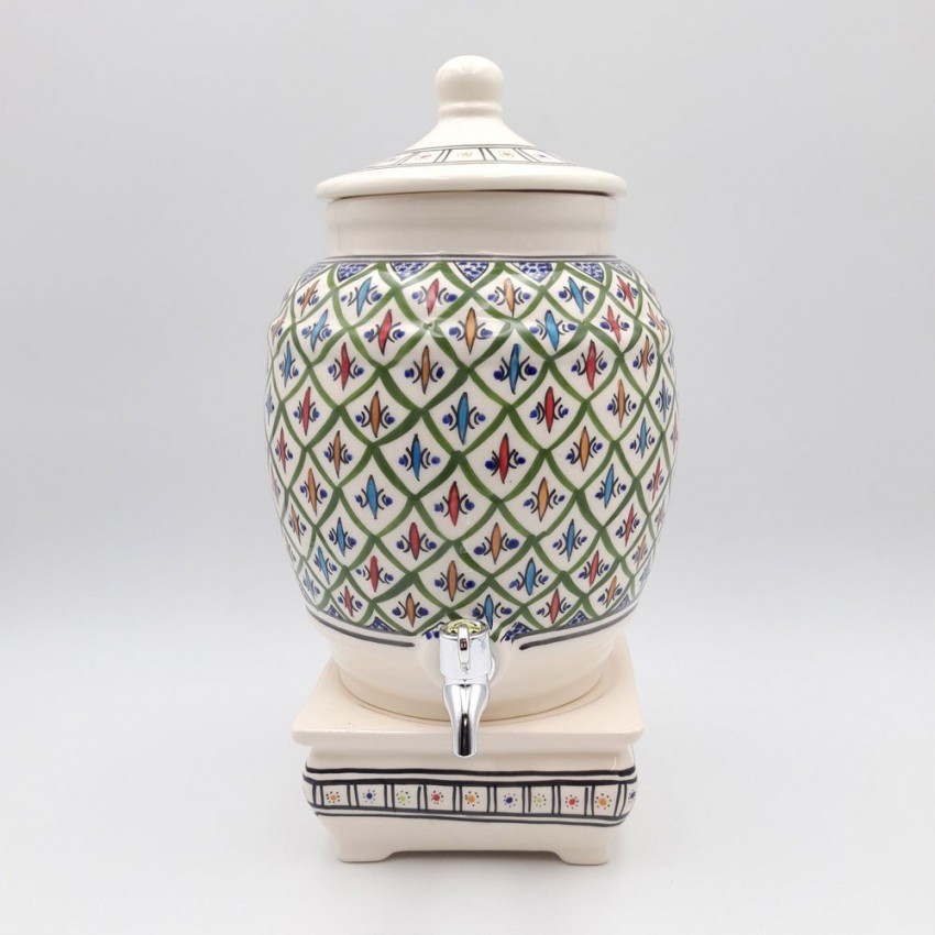 Vinaigrier grande capacité Bakir Vert 5 L