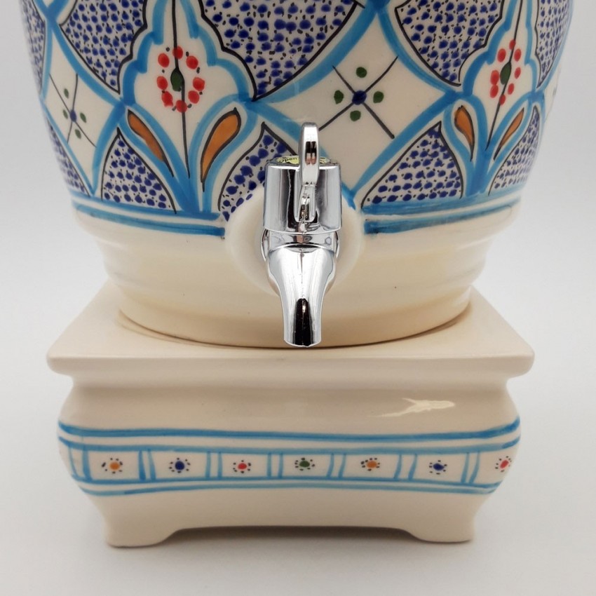 Vinaigrier grande capacité Marocain Turquoise 5 L