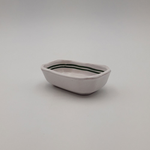 Ramequin rectangle Khelel beige - L 11 cm