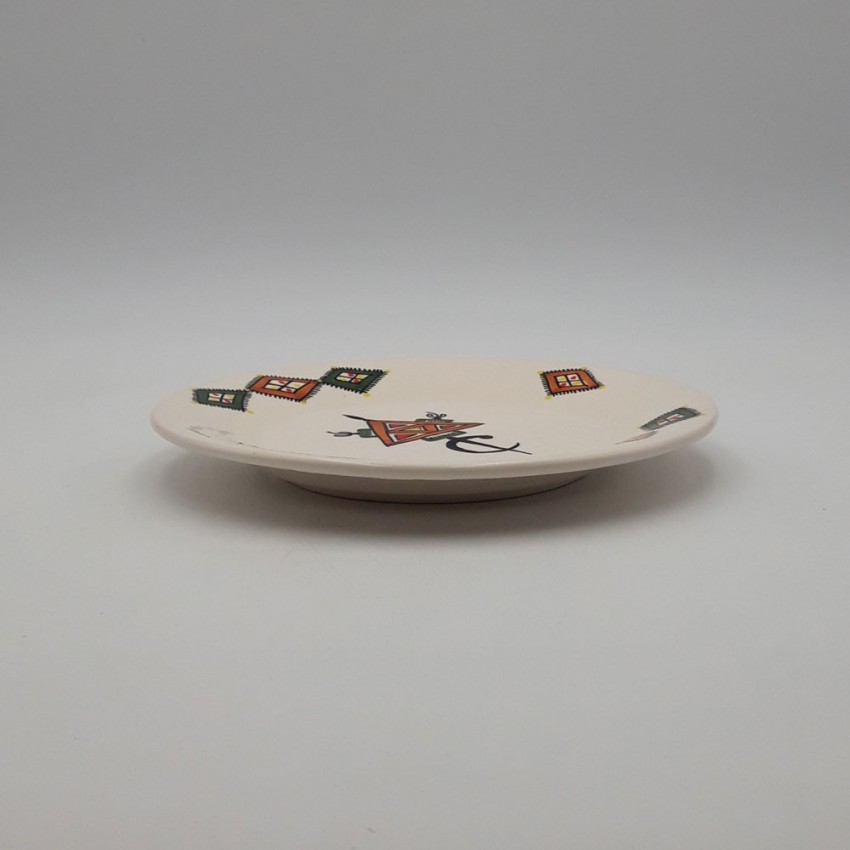 Assiette plate Sahel beige - D 24 cm