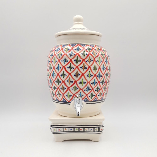 Vinaigrier grande capacité Bakir Rouge 5 L