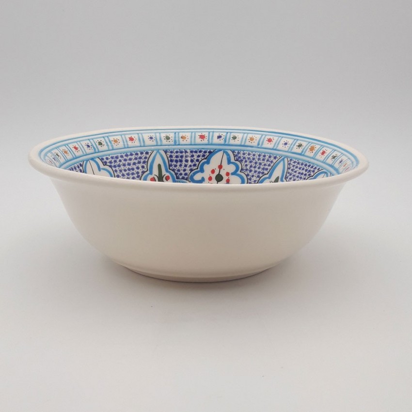 Saladier Marocain Turquoise - D 25 cm