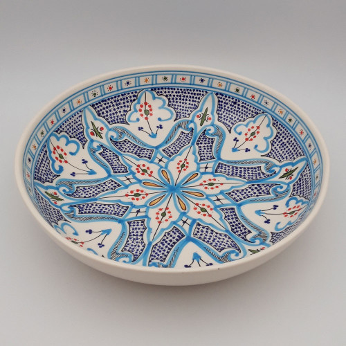 Jatte Marocain turquoise - D 30 cm