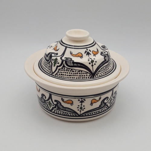 Cocotte Querouana Marocain noir - D 20 cm