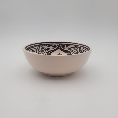 Bol Marocain noir - D 18 cm