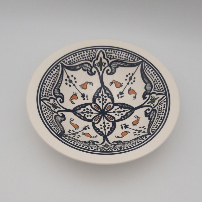 Plat Tebsi Marocain noir - D 27 cm