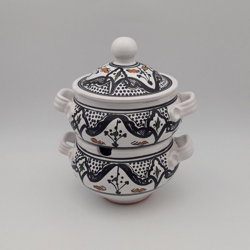 Couscoussier Marocain noir - Petit modèle