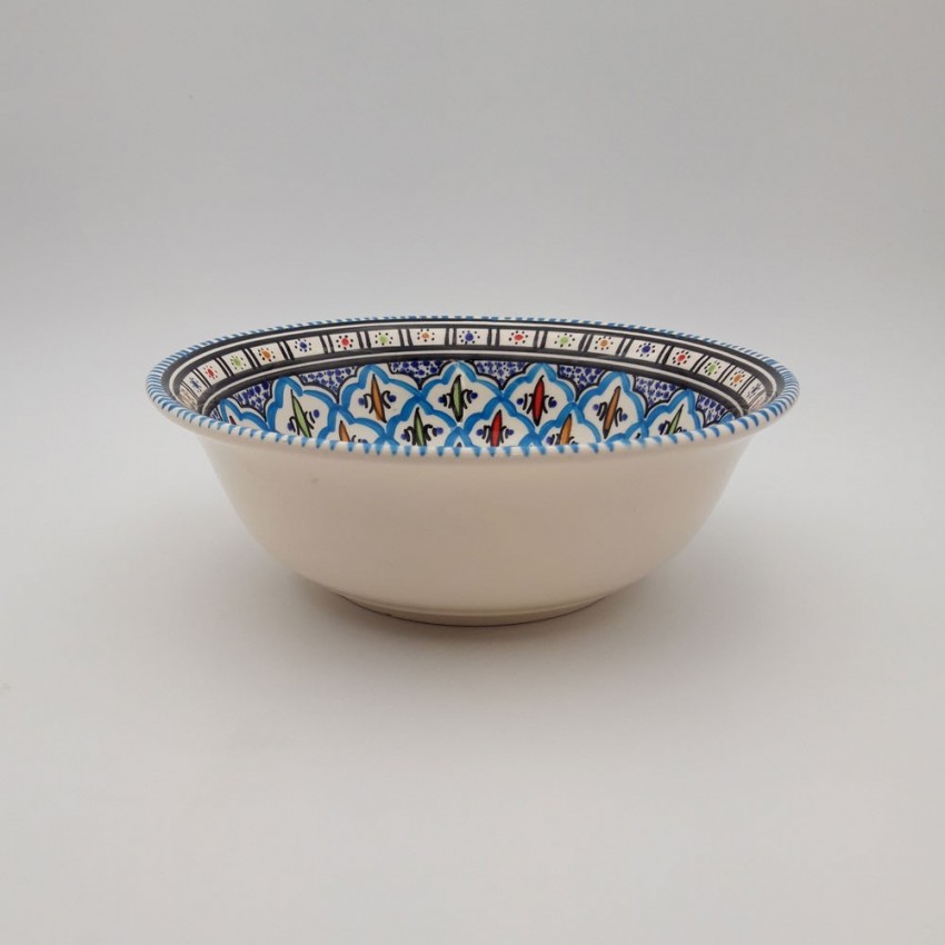 Saladier Bakir turquoise - D 25 cm