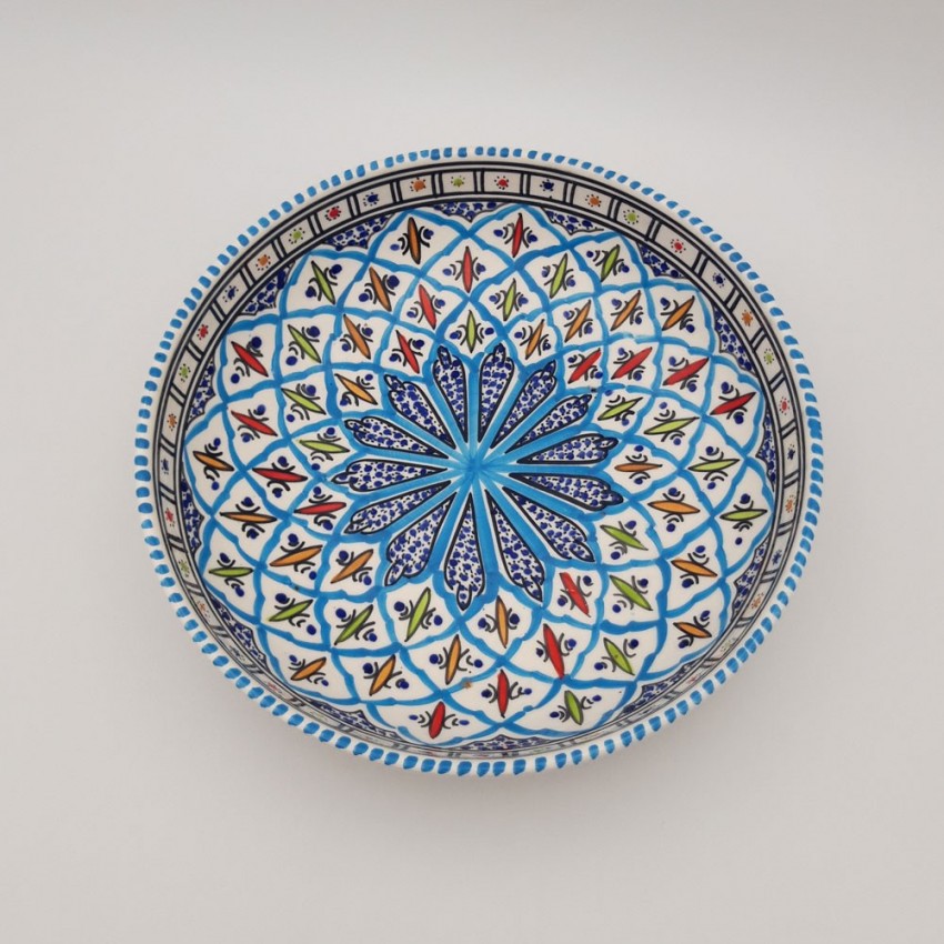 Jatte Bakir turquoise - D 26 cm