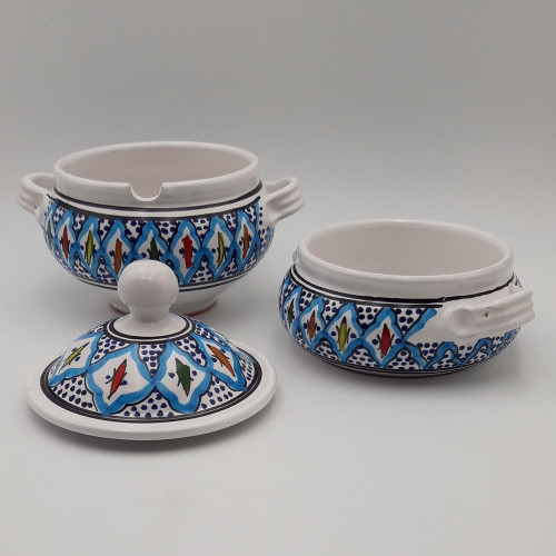 Couscoussier Bakir turquoise - Grand modèle