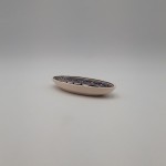 Plat ovale Bakir gris - L 20 cm