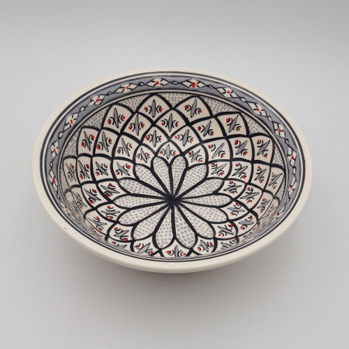 Saladier Bakir gris - D 25 cm