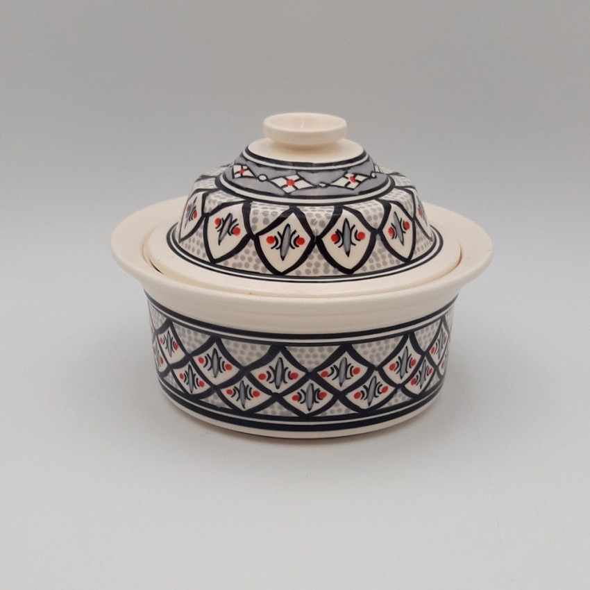 Cocotte Querouana Bakir gris - D 20 cm