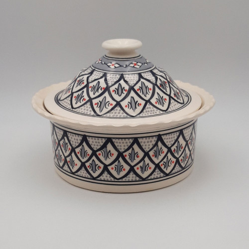 Cocotte Querouana Bakir gris - D 25 cm