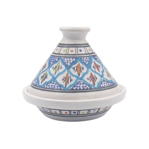 Petit tajine Bakir Turquoise - D 17 cm