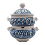 Couscoussier Bakir turquoise - Petit modèle