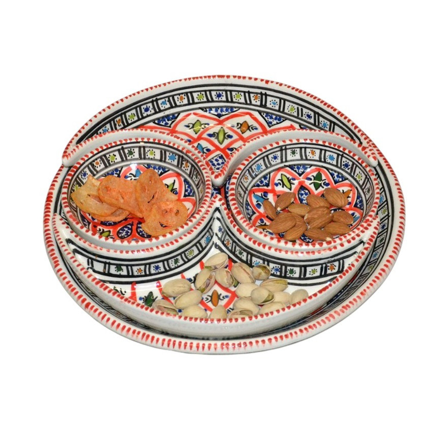 Service apéritif Bakir Rouge