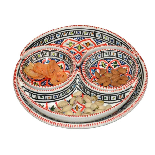 Service apéritif Bakir Rouge