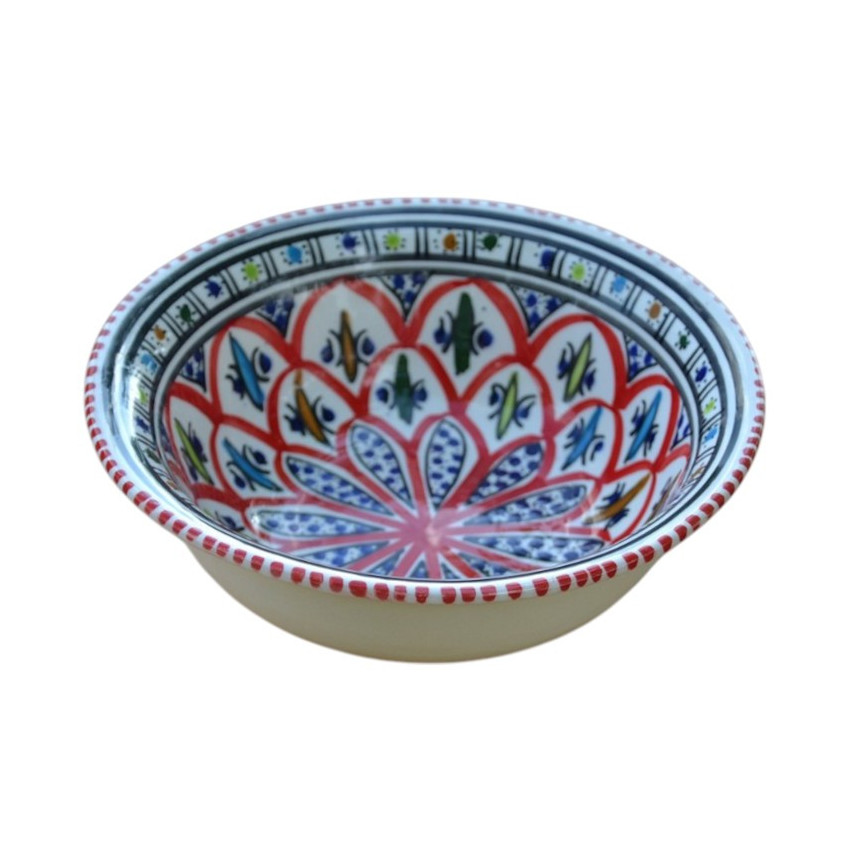 Saladier Bakir rouge - D 25 cm