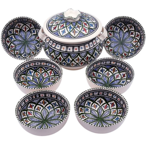 Service à soupe Bakir Vert - 8 pers 2