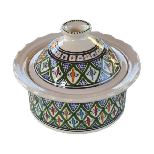 Cocotte Querouana Bakir vert - D 25 cm