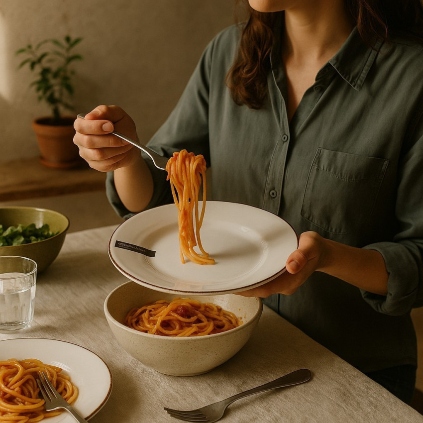 Assiette plate Organic Line Ivoire - D 28 cm