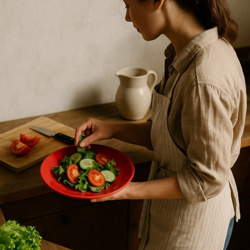 Assiette plate Berry Red - D 27 cm
