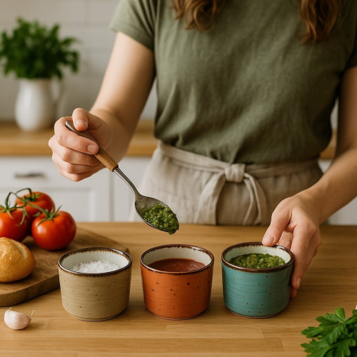 Lot de 3 petits bol ronds Brisbane - D 27cm