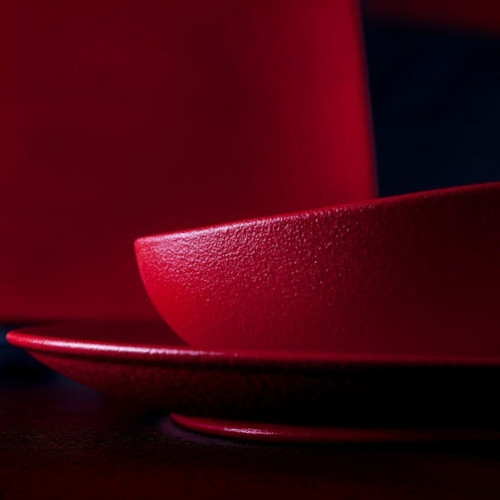 Assiette creuse Dazzle Rouge - D 20 cm