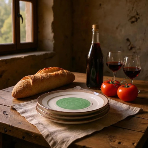 Assiette plate Larissa - D 27 cm