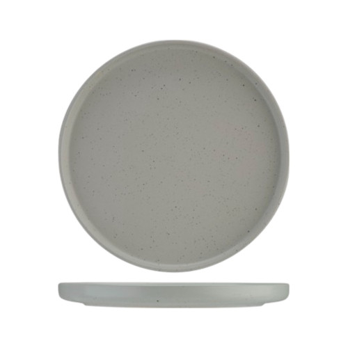 Assiette plate Punto Gris moucheté - D 25.7 cm 2