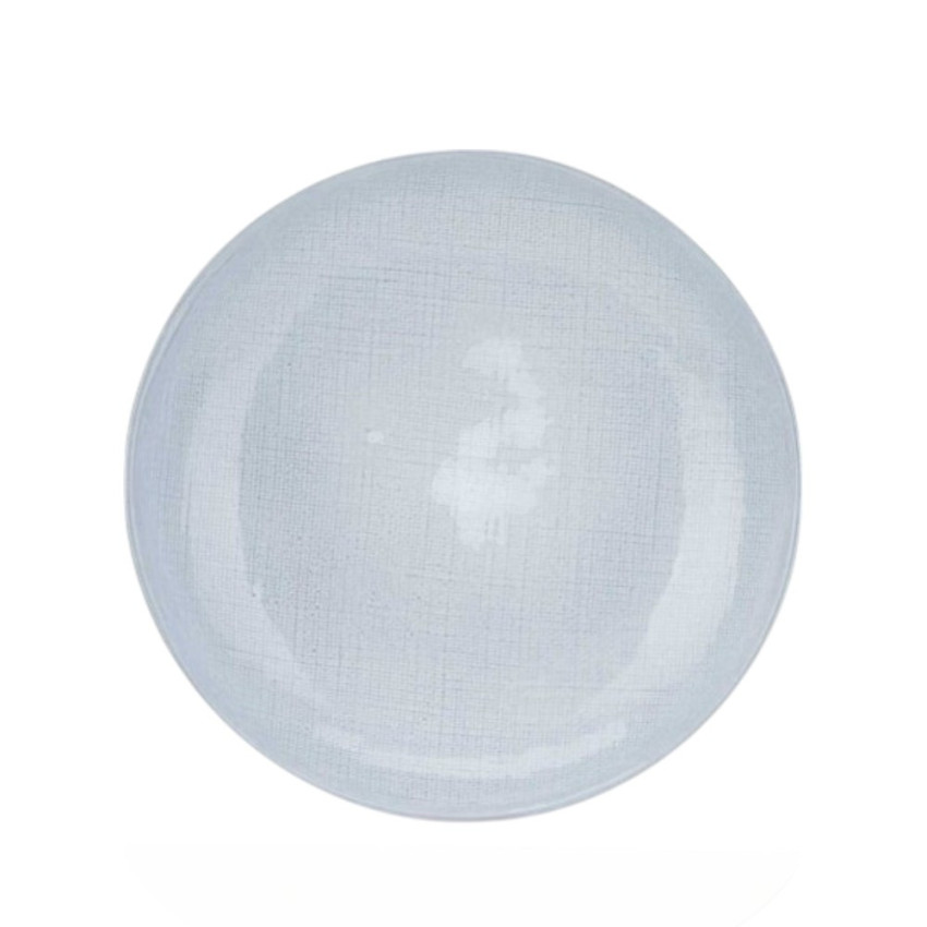 Assiette creuse Sajet gris - D 24 cm