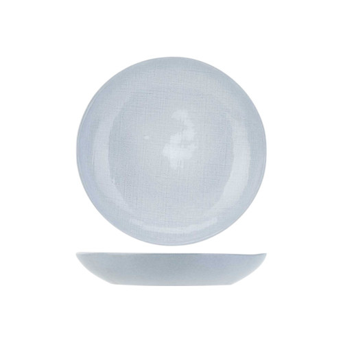 Assiette creuse Sajet gris - D 24 cm 2