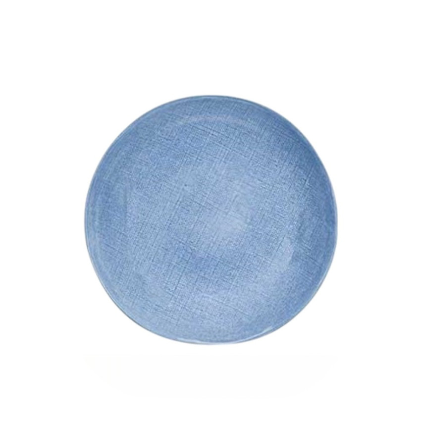Assiette creuse Sajet bleu - D 24 cm