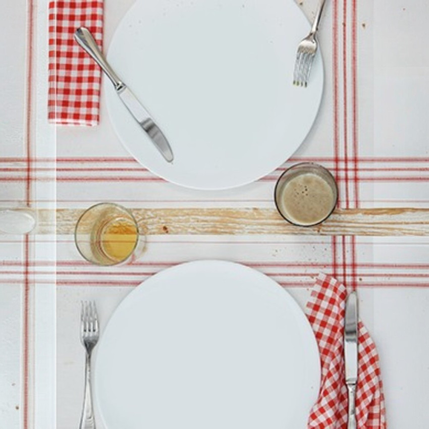 Plat à tarte Ronda en opale blanc- D 33 cm