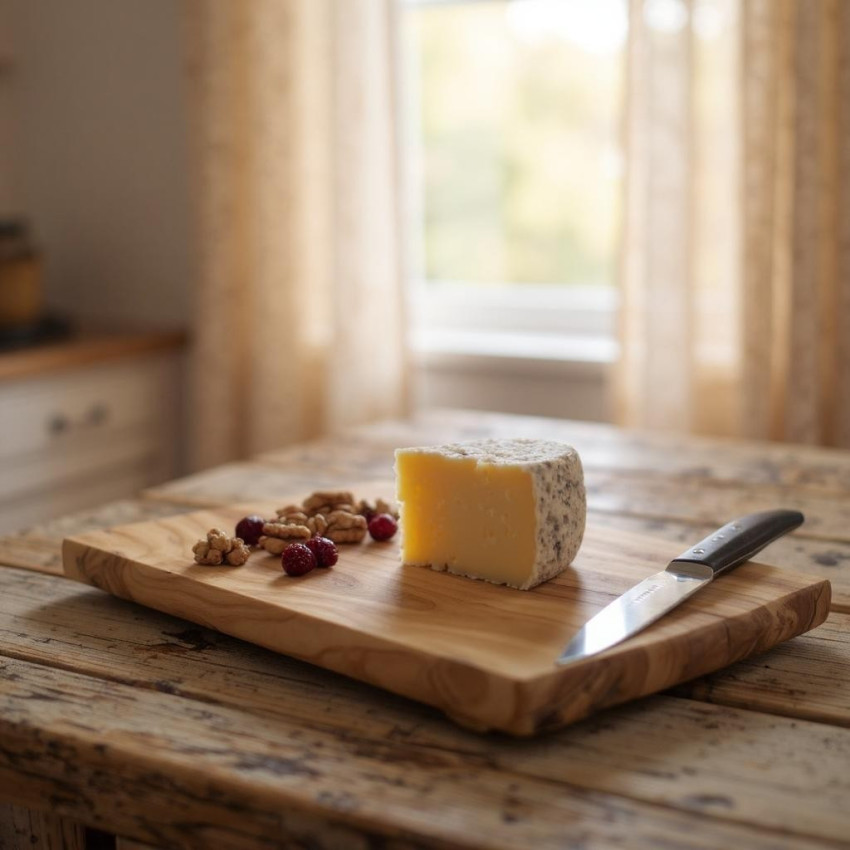 Planche à découper en bois d'olivier 35*25*2 cm