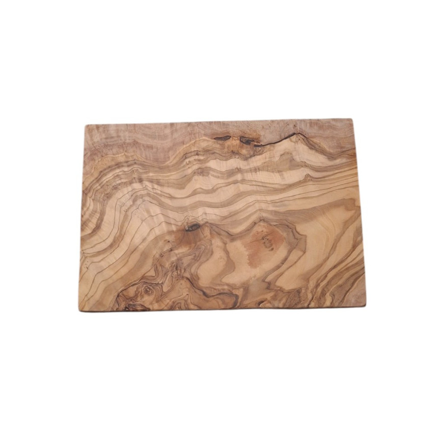 Planche à découper en bois d'olivier 35*25*2 cm