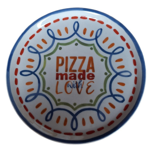 Assiette à pizza 31 cm de diamètre 4 Saisons