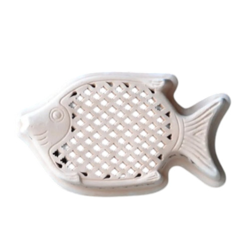 Applique murale Poisson Grand Modèle Terre cuite