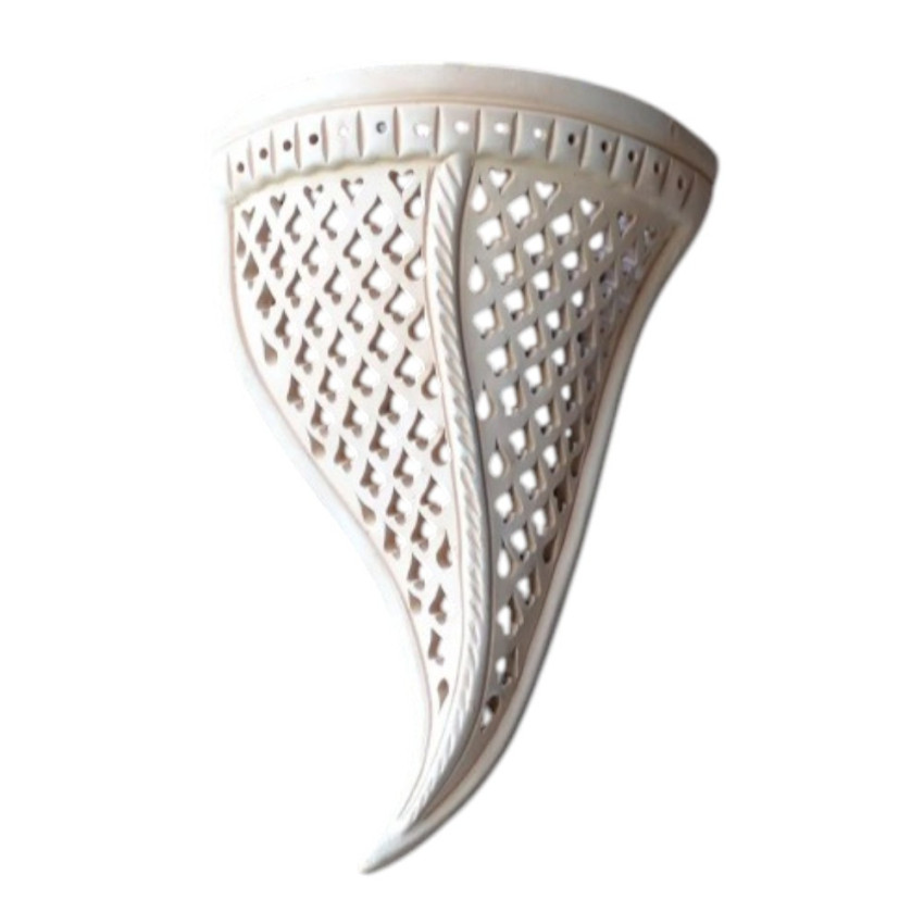 Applique murale Flamme Petit Modèle Terre Cuite