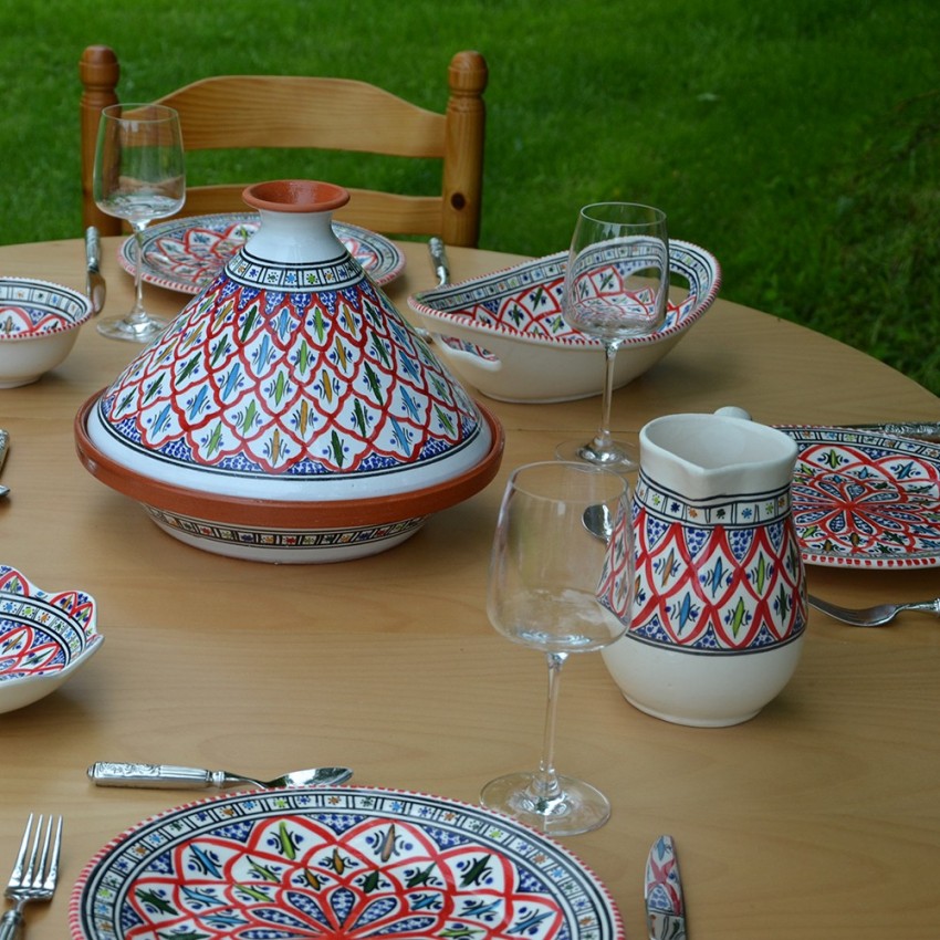 Corbeille Bakir rouge