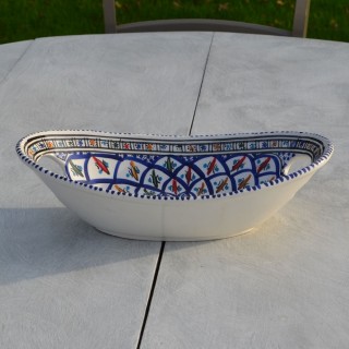 Corbeille Bakir bleu