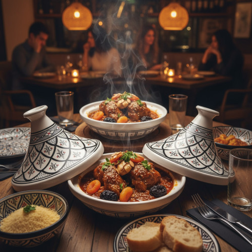 Tajine individuel de service Bakir Gris - D 22 cm