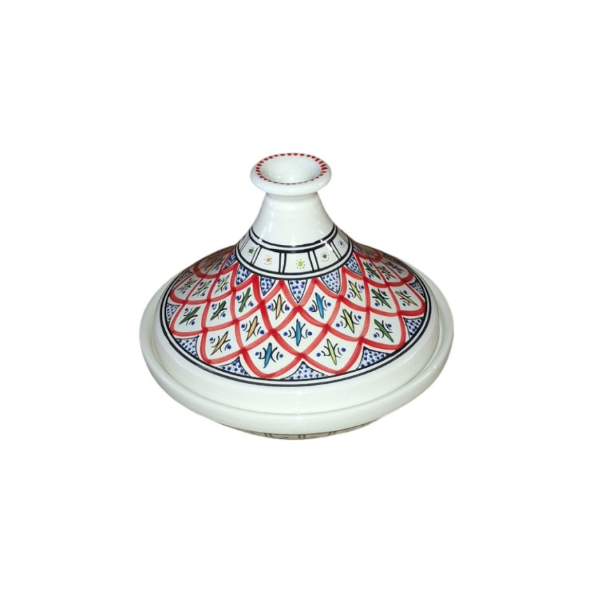 Tajine individuel de service Bakir Rouge - D 22 cm