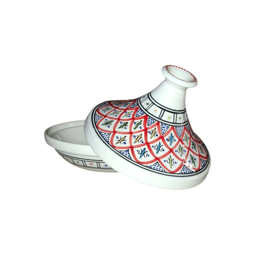 Tajine individuel de service Bakir Rouge - D 22 cm