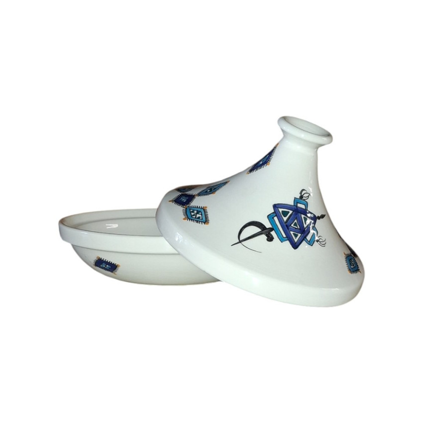 Tajine individuel de service Sahel Bleu - D 22 cm